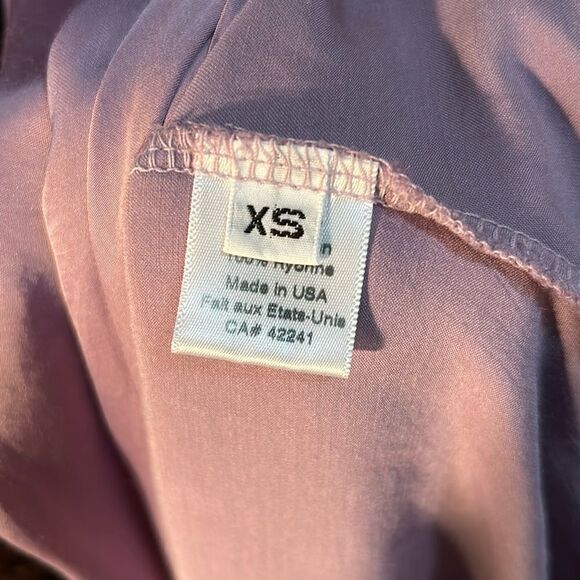 STARK X Stunning Sleeveless Satin Tulip Maxi Dress in Lavender Purple size XS - Picture 12 of 13